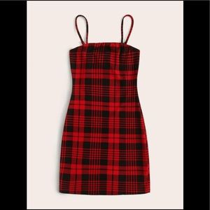 Tartan Bodycon Cami Dress
